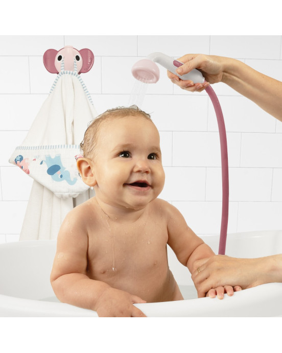 Yookidoo Elephant Baby Shower Bath Set - Pink YKD-40228