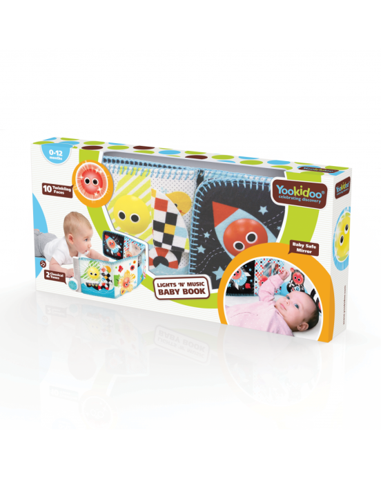 Yookidoo Lights 'N' Music Baby Book YKD-40202