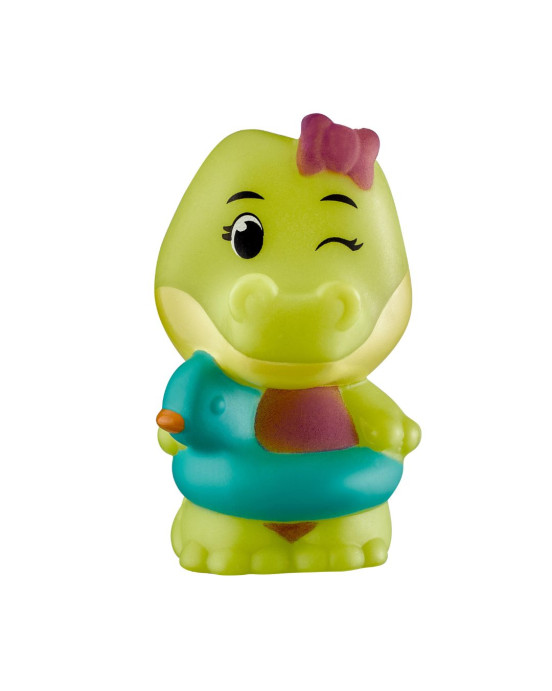 Klorofil Οικογένεια "Crocodile" -Εκπαιδευτικό παιχνίδι 4 χαρακτήρες.- Αλλάζει χρώμα με το νερό 700309F