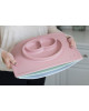 Ezpz: Εκπαιδευτικό πιάτο 24+ μηνών Happy Mat - Pink HM-P7424U