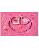 Ezpz: Εκπαιδευτικό πιάτο 24+ μηνών Happy Mat - Pink HM-P7424U