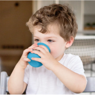 Ezpz Εκπαιδευτικό ποτήρι 12+ μηνών Mini Cup Blue MC-B7709U