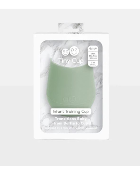 Ezpz Εκπαιδευτικό ποτήρι 4+ μηνών Tiny Cup - Sage TC-S5655U
