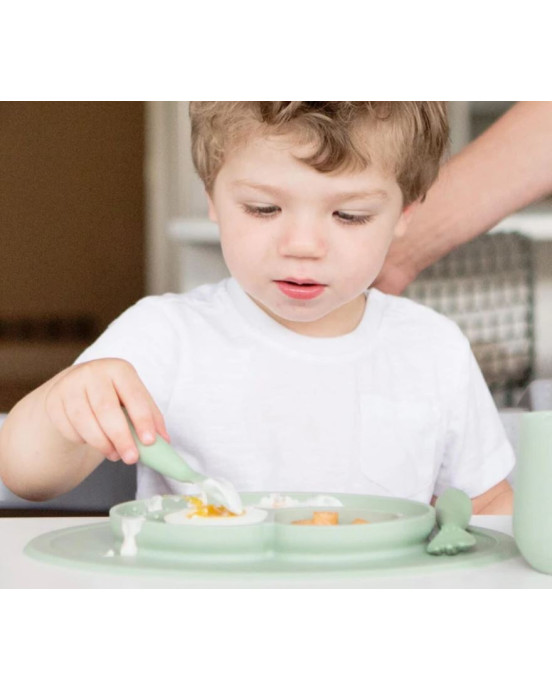 Ezpz Πλήρες εκπαιδευτικό σετ φαγητού για 12+ μηνών - Sage MFS-S5655C