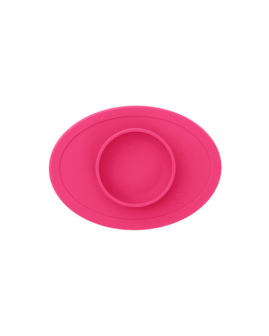 Ezpz Πλήρες Tiny εκπαιδευτικό σετ φαγητού για 4+ μηνών - Pink FD-P7424U