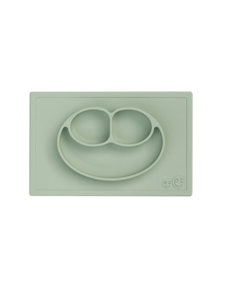Ezpz Εκπαιδευτικό πιάτο 24+ μηνών Happy Mat - Sage HM-S5655C