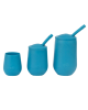 Ezpz Σετ με 3 εκπαιδευτικά ποτήρια - Blue (4-12-24+ μηνών) DCS-B7709U