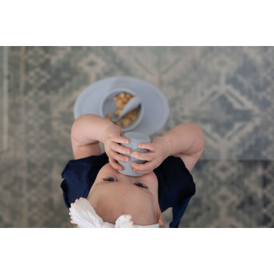 Ezpz Σετ με 3 εκπαιδευτικά ποτήρια - Blue (4-12-24+ μηνών) DCS-B7709U