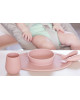 Ezpz Πλήρες Tiny εκπαιδευτικό σετ φαγητού για 4+ μηνών - Blush FD-B7612U