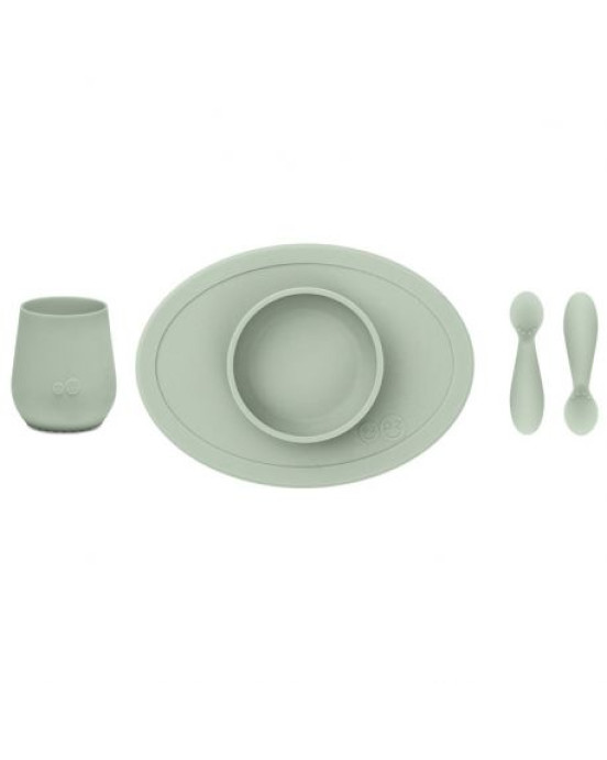 Ezpz Πλήρες Tiny εκπαιδευτικό σετ φαγητού για 4+ μηνών - Sage FD-S5655C