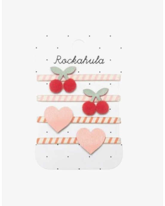 Rockahula Kids Λαστιχάκια Μαλλιών Stripy Cherry Ponies H2339R