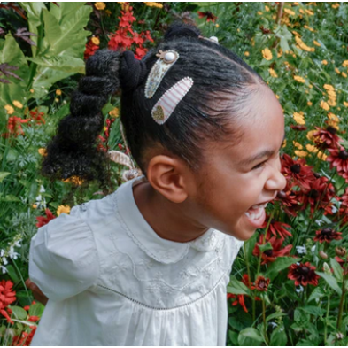 Rockahula Παιδικά κλιπς 4 τμχ. Petal glitter Bunny H2513N