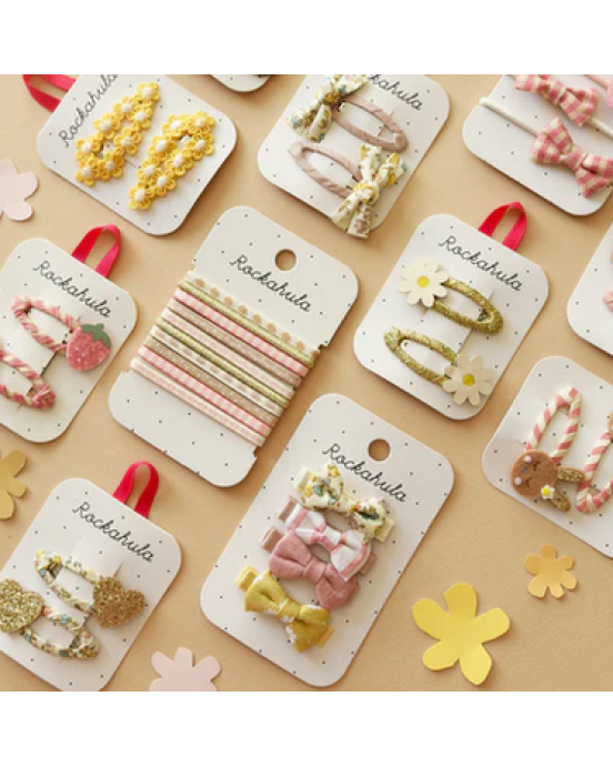 Rockahula Παιδικά κλιπς Petal glitter Heart H2518G