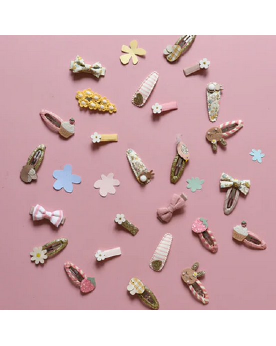 Rockahula Παιδικά κλιπς Petal glitter Heart H2518G