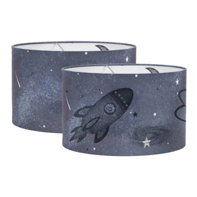 LITTLE DUTCH. Φωτιστικό οροφής Silhouette Space Blue.