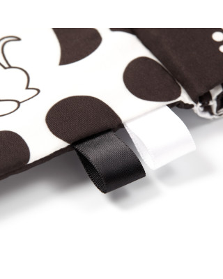 BabyOno: Κρεμαστό ασπρόμαυρο βιβλιαράκι με μασητικό- Black & White BN542