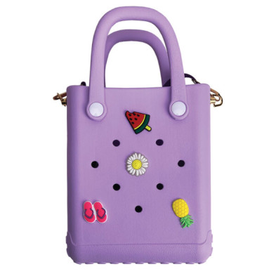 Typotrust CACTUS CROQBAG με διακοσμητικά pins 16x20 cm - ΜΩΒ CT9560B-08