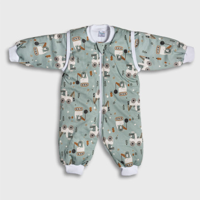 Tender Classic – Υπνόσακος με πόδια Trucks 2.5 Tog – Πράσινο 27121