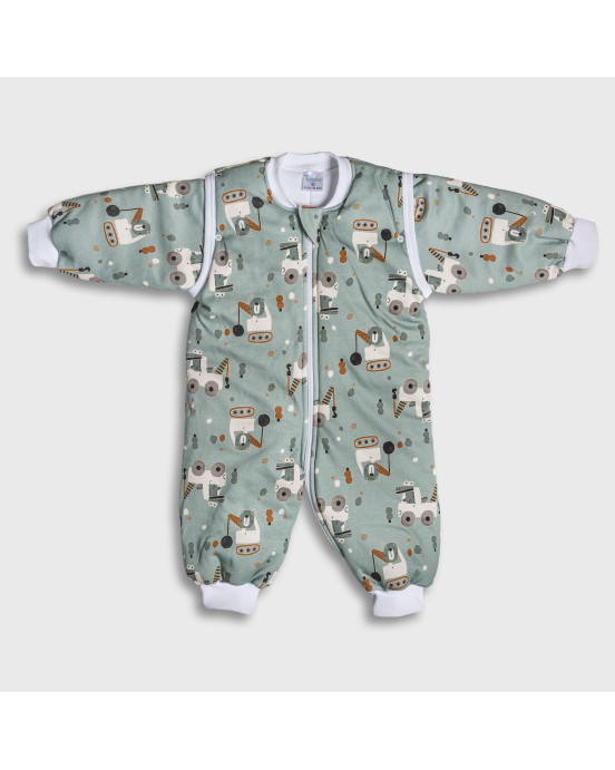 Tender Classic – Υπνόσακος με πόδια Trucks 2.5 Tog – Πράσινο 27121