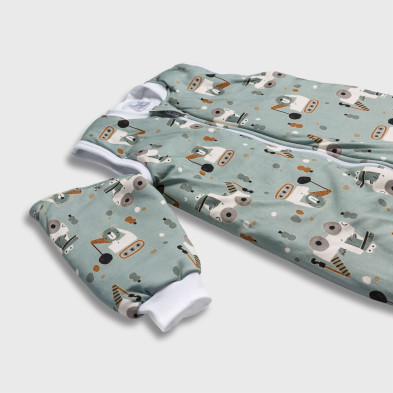 Tender Classic – Υπνόσακος με πόδια Trucks 2.5 Tog – Πράσινο 27121