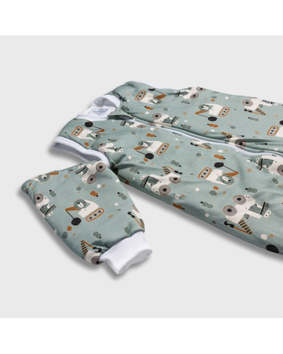 Tender Classic – Υπνόσακος με πόδια Trucks 2.5 Tog – Πράσινο 27121