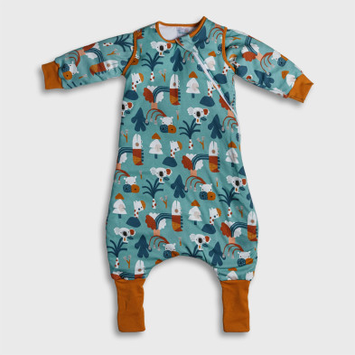 Tender Flex – Υπνόσακος με πόδια Koala 2.5 Tog – Τιρκουάζ 27222