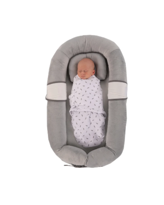 Bo Jungle Βαμβακερή κουβέρτα φασκιώματος (0-4 μηνών) - Lovely Hearts BJ-B172600