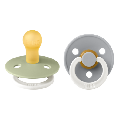 Bibs Σετ πιπίλες 2τμχ  SAGE/CLOUD GLOW – Στρόγγλυλη No1 110267