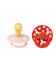 BIBS – STUDIO COLLECTION ΣΕΤ ΠΙΠΙΛΕΣ 2ΤΜΧ – POLKA DOT CANDY APPLE/BLOSSOM – ΣΤΡΟΓΓΥΛΗ No1 11034103 