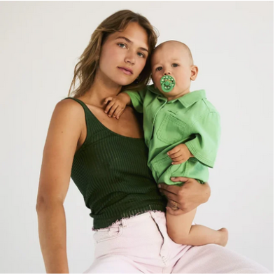 BIBS – STUDIO COLLECTION ΣΕΤ ΠΙΠΙΛΕΣ 2ΤΜΧ – POLKA DOT CACTUS/PETAL – ΣΤΡΟΓΓΥΛΗ No1 11034106