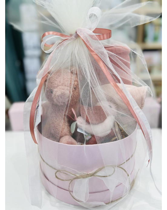 Lovelykids Σετ δώρου ροζ για νεογέννητα LOV001