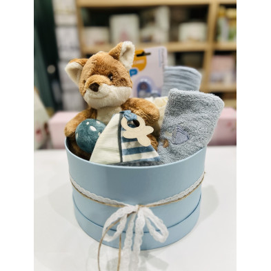 Lovelykids Σετ δώρου γαλάζιο για νεογέννητα LOV002