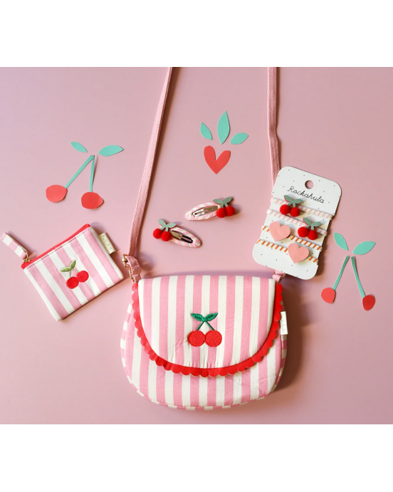 Rockahula Παιδικά κλιπς Κερασάκια Kiss Stripy H2553P