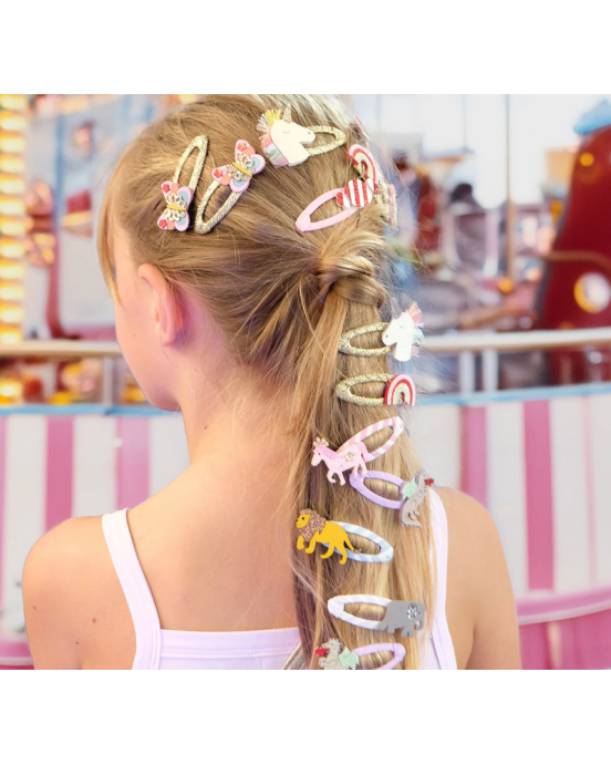 Rockahula Παιδικά κλιπσ Ροζ πόνυ H2558P