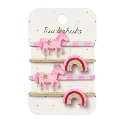 Rockahula Παιδικά λαστιχάκια Ροζ πόνυ H2559P