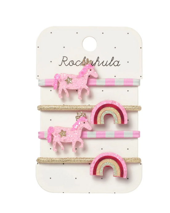 Rockahula Παιδικά λαστιχάκια Ροζ πόνυ H2559P