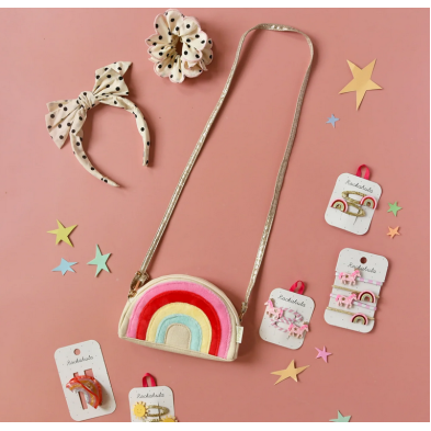 Rockahula Παιδικά λαστιχάκια Ροζ πόνυ H2559P