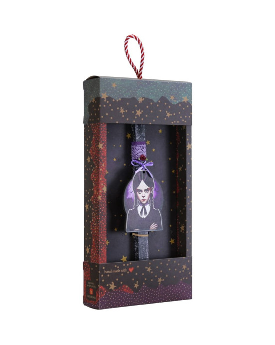 Synchronia Λαμπάδα Κόρη της νύχτας - Μαύρο LA24059B