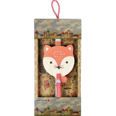 Synchronia Λαμπάδα Ρακέτα ζωάκι - Αλεπού LA26009C