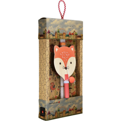 Synchronia Λαμπάδα Ρακέτα ζωάκι - Αλεπού LA26009C