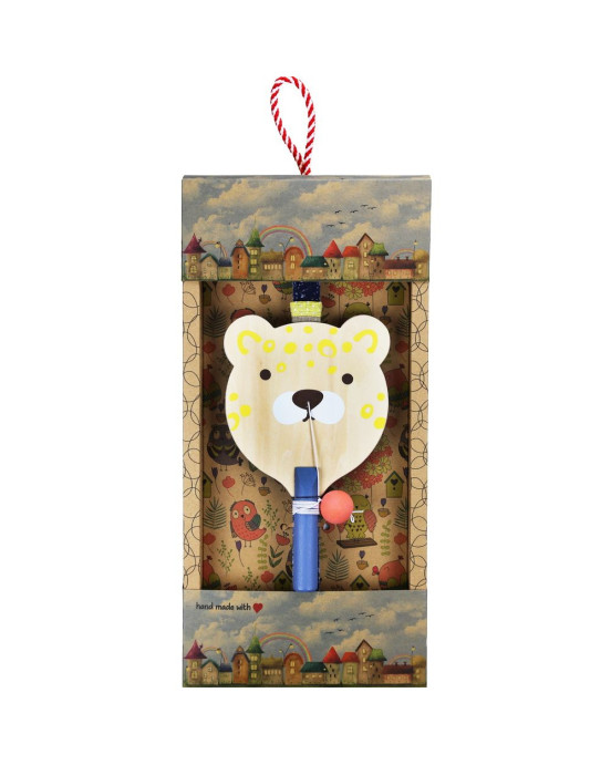 Synchronia Λαμπάδα Ρακέτα ζωάκι - Τίγρης LA26009A