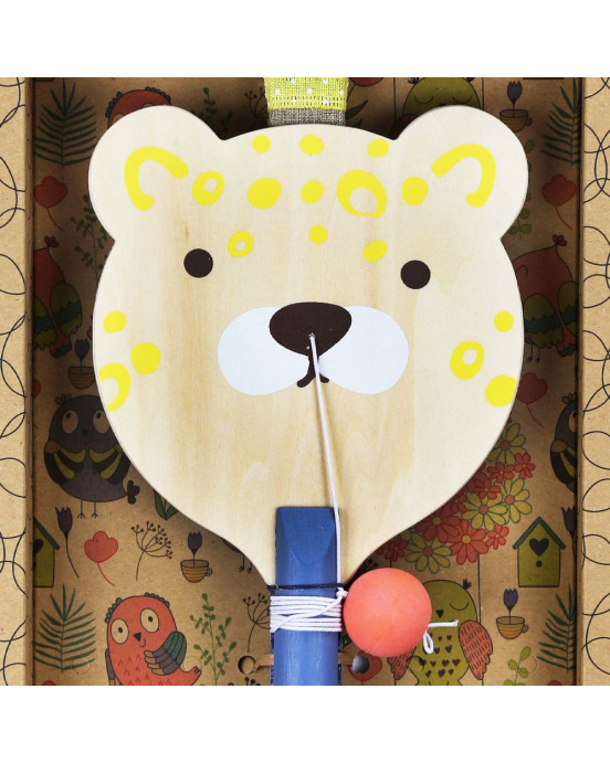 Synchronia Λαμπάδα Ρακέτα ζωάκι - Τίγρης LA26009A