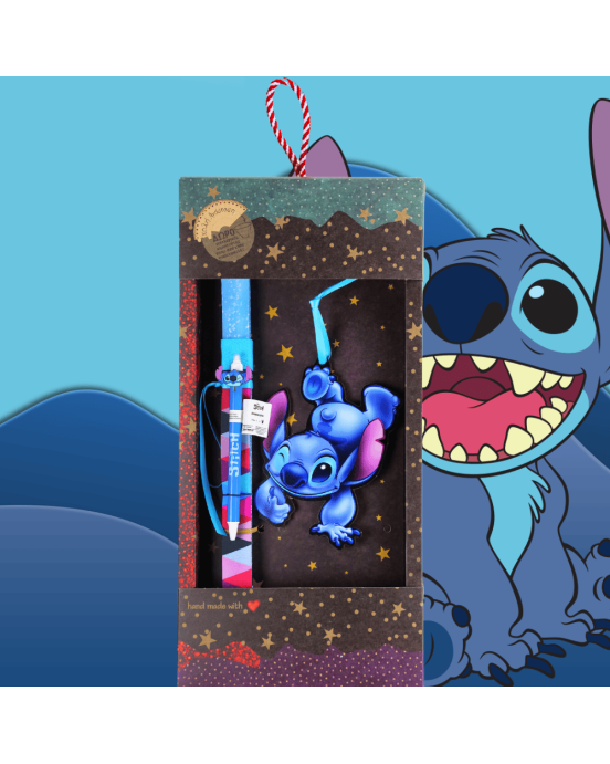 Synchronia Λαμπάδα Stitch στυλό - Upside down LA26036B