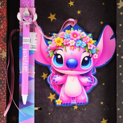 Synchronia Λαμπάδα Stitch στυλό - Angel LA26036C