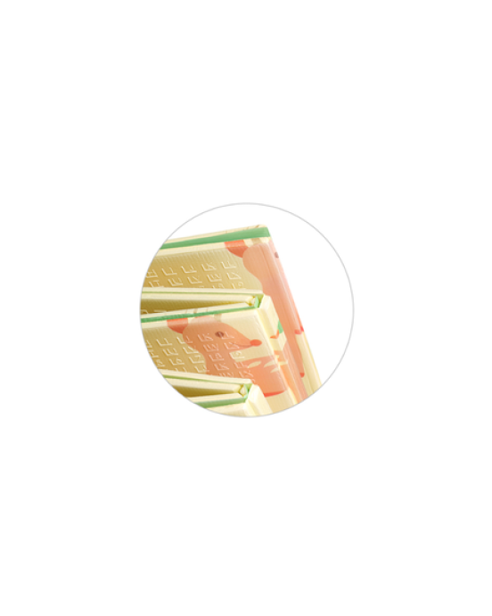 Babyono: Αναδιπλούμενο αφρώδες παζλ δαπέδου διπλής όψεως 180 x 200 εκατ BN1480