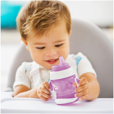 Munchkin Ποτηράκι Εκπαιδευτικό Munchkin Gentle First Cup μωβ 12550