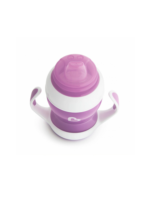 Munchkin Ποτηράκι Εκπαιδευτικό Munchkin Gentle First Cup μωβ 12550
