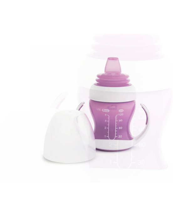 Munchkin Ποτηράκι Εκπαιδευτικό Munchkin Gentle First Cup μωβ 12550
