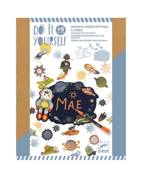 Djeco DIY φτιάχνω τον δικό μου πίνακα "Διάστημα"07916