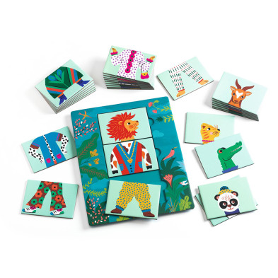 Djeco παζλ "Συνθέτω αστεία ζωάκια" 08247